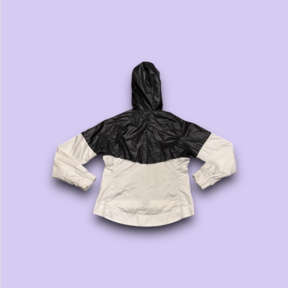 Nike sportswear full zip windbreaker jacket black & white men’s small - Picture 2 of 3